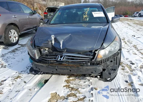 2012 Honda Accord 2.4 Ex-L из США, поврежденный, VIN 1HGCP2F84CA070019